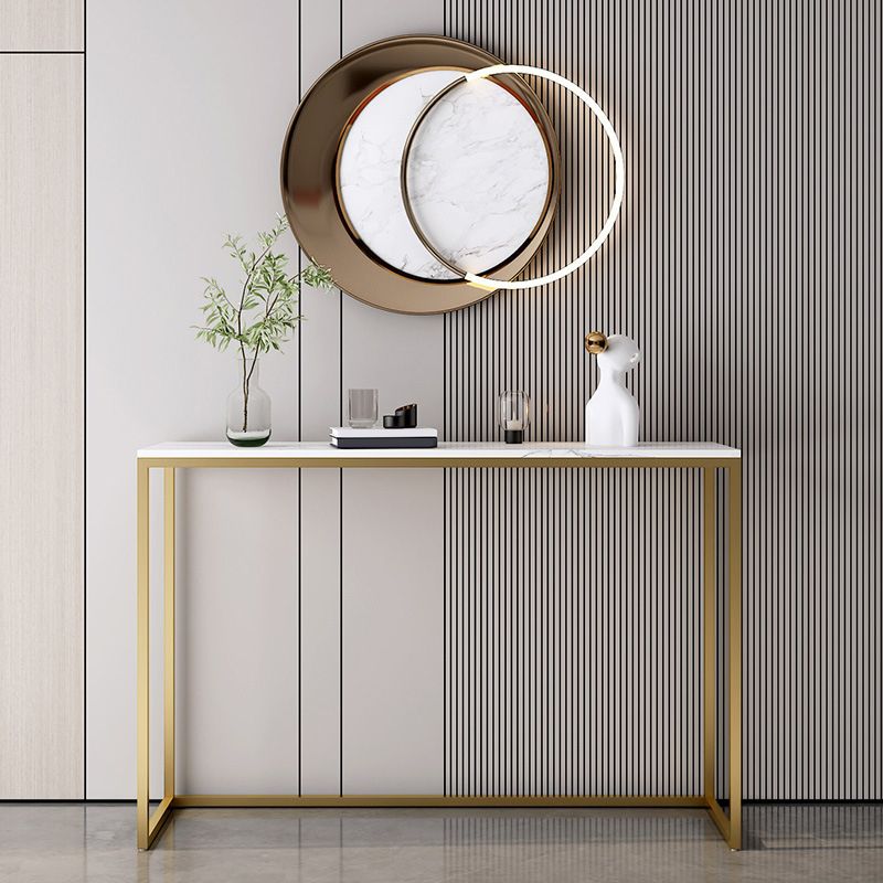 Tabella della console larga 11,8 pollici Rettangolo Metal End Table