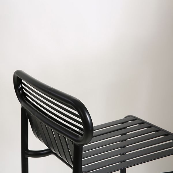 Table de table de bar en fer carrée industrielle 1/2 pièces Table de comptoir avec tabourets hauts métalliques