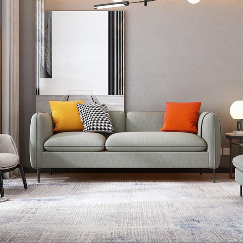 29,92 "H Hedendaagse 3-zits katoenen blend vierkante armbank