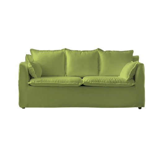 Contemporary Linen Couch Square Arm Settee with Slipcovered Pillows Clearhalo 'furn' 'furn_sofas' 'Furniture' 'furniture_sofas' 'Living Room Furniture' 'Sofa' 'sofas' 1200x1200_4fbc7184-30df-4a8c-a39b-967132b14cee