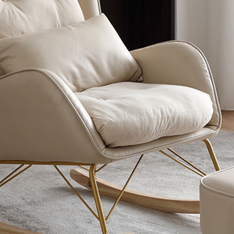 Simple Style Leisure Chaise Rocking Chair Lounge Adult Lazy Sofa Chair