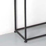 Tabella della console con telaio di ferro contemporaneo rettangolo di divani console resistente a graffi