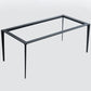 Modern Style Home Rectangular Sintered Stone Dining Table 4 Legs Table in Grey Clearhalo ' dining_table' 'Dining Tables & Seating' 'Dining Tables' 'furn' 'furn_dining_table' 'Furniture' 'furniture_dining_table' 'Kitchen & Dining Furniture' 'kitchen&dining_furn' 'kitchen' 'kitchen_dining_table' 1200x1200_4fcae3f5-953f-4100-9cbf-554ea74752bc