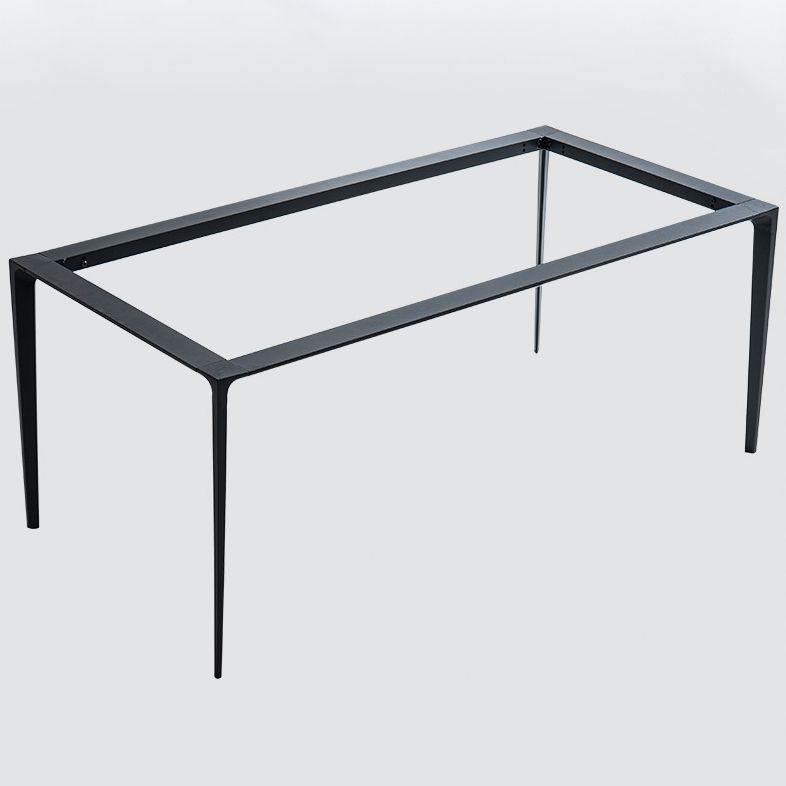 Modern Style Home Rectangular Sintered Stone Dining Table 4 Legs Table in Grey Clearhalo ' dining_table' 'Dining Tables & Seating' 'Dining Tables' 'furn' 'furn_dining_table' 'Furniture' 'furniture_dining_table' 'Kitchen & Dining Furniture' 'kitchen&dining_furn' 'kitchen' 'kitchen_dining_table' 1200x1200_4fcae3f5-953f-4100-9cbf-554ea74752bc