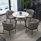 Contemporary MDF Standard Dining Table Round Shape Kitchen Dining Table with 3 Legs Base Clearhalo ' dining_table' 'Dining Tables & Seating' 'Dining Tables' 'furn' 'furn_dining_table' 'Furniture' 'furniture_dining_table' 'Kitchen & Dining Furniture' 'kitchen&dining_furn' 'kitchen' 'kitchen_dining_table' 1200x1200_4fce3686-eb97-400d-986c-92d6ebb474d2