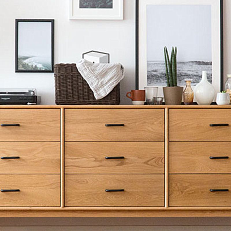 Rectangle Boîte de rangement en bois Ferme de la ferme avec tiroirs