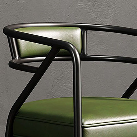 Industrial Home Velvet Arm Chair Matte Finish Open Back Dining Chair (Set of 2) Clearhalo ' kitchen&dining_furn' 'Dining Chairs' 'Dining Tables & Seating' 'dining_chair' 'furn' 'furn_dining_chair' 'Furniture' 'furniture_dining_chair' 'Kitchen & Dining Furniture' 'kitchen' 1200x1200_4fd60e49-17a3-41aa-a2b3-661acaecde83