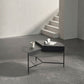 Iron Cocktail Table with 3 Metal Legs and Round Top,Mid-Century Modern Clearhalo 'Coffee & Accent Tables' 'Coffee Tables' 'coffee_tables' 'furn' 'furn_coffee_tables' 'Furniture' 'Living Room Furniture' 1200x1200_4fd8c9cf-8331-4cf8-8373-2072e3d2b680