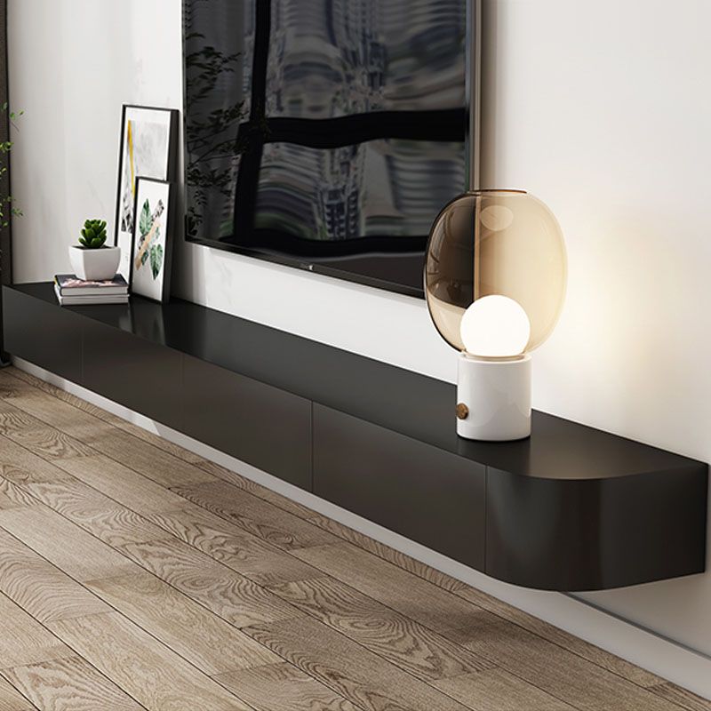Contemporary Floating TV Console Black/White/Gray TV Stand with Drawers Clearhalo 'furn' 'furn_tv_stands_entertainment_centers' 'Furniture' 'Living Room Furniture' 'TV Stands & Entertainment Centers' 'TV Stands & Media Storage Furniture' 'tv_stands_entertainment_centers' 1200x1200_4fda701c-0866-4c84-bd66-b6d0d829cb63