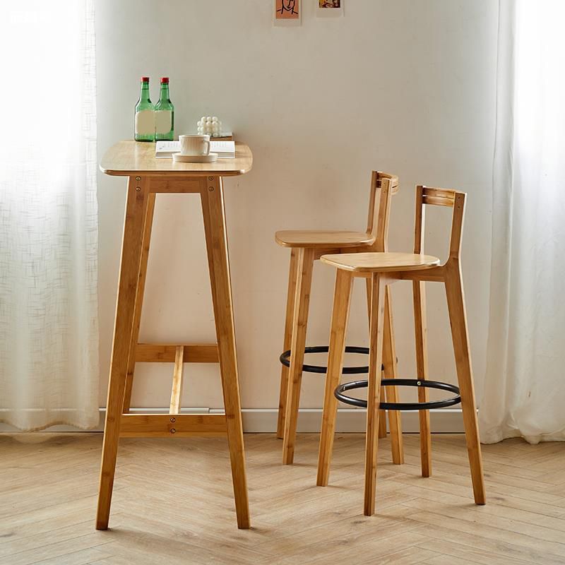 Rechthoekige barset in eigentijdse stijl, 1/2/3-delige pub-eetset voor eetkamer