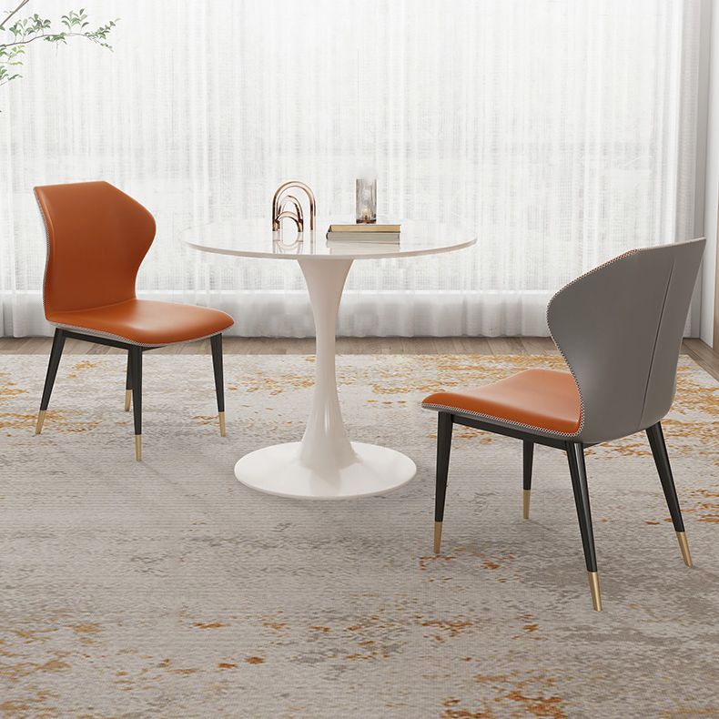Traditional Luxury Style Dining Table Round Sintered Stone Table for Dining Room Clearhalo ' dining_table' 'Dining Tables & Seating' 'Dining Tables' 'furn' 'furn_dining_table' 'Furniture' 'furniture_dining_table' 'Kitchen & Dining Furniture' 'kitchen&dining_furn' 'kitchen' 'kitchen_dining_table' 1200x1200_4fe07556-2650-483e-87e8-da310e51647a