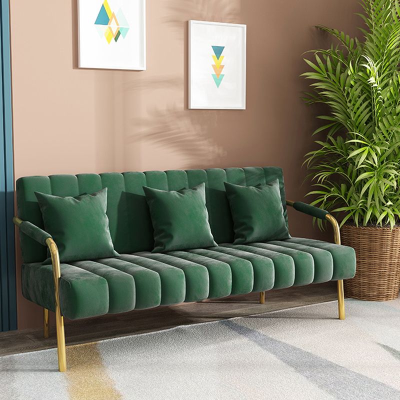 Modern Standard Metal Legs Sofa Macaroon Fabric Sofa for Apartment Clearhalo 'furn' 'furn_sofas' 'Furniture' 'furniture_sofas' 'kitchen' 'kitchen_sofas' 'Living Room Furniture' 'Sofa' 'sofas' 1200x1200_4fe13a69-55f3-4851-999d-63ab67ff05db
