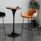 Pedestal Bar Wine Table Industrial Metal Round Pub Height Dining Table for Coffee Shop Clearhalo 'Bar Furniture' 'Bar Tables' 'bar_tables' 'furn' 'furn_bar_tables' 'Furniture' 'furniture_bar_tables' 'Kitchen & Dining Furniture' 1200x1200_4fe28a75-d392-475c-afab-21785f119c4c