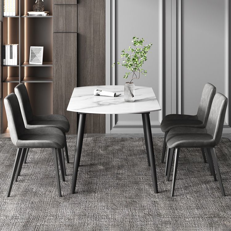 52" Extendable Round Dining Table Modern Adjustable Sintered Stone Top Table with 4 Legs Clearhalo ' dining_table' 'Dining Tables & Seating' 'Dining Tables' 'furn' 'furn_dining_table' 'Furniture' 'furniture_dining_table' 'Kitchen & Dining Furniture' 'kitchen&dining_furn' 'kitchen' 'kitchen_dining_table' 1200x1200_4fe392e6-0fe5-4a89-90c8-f184299d7f4b