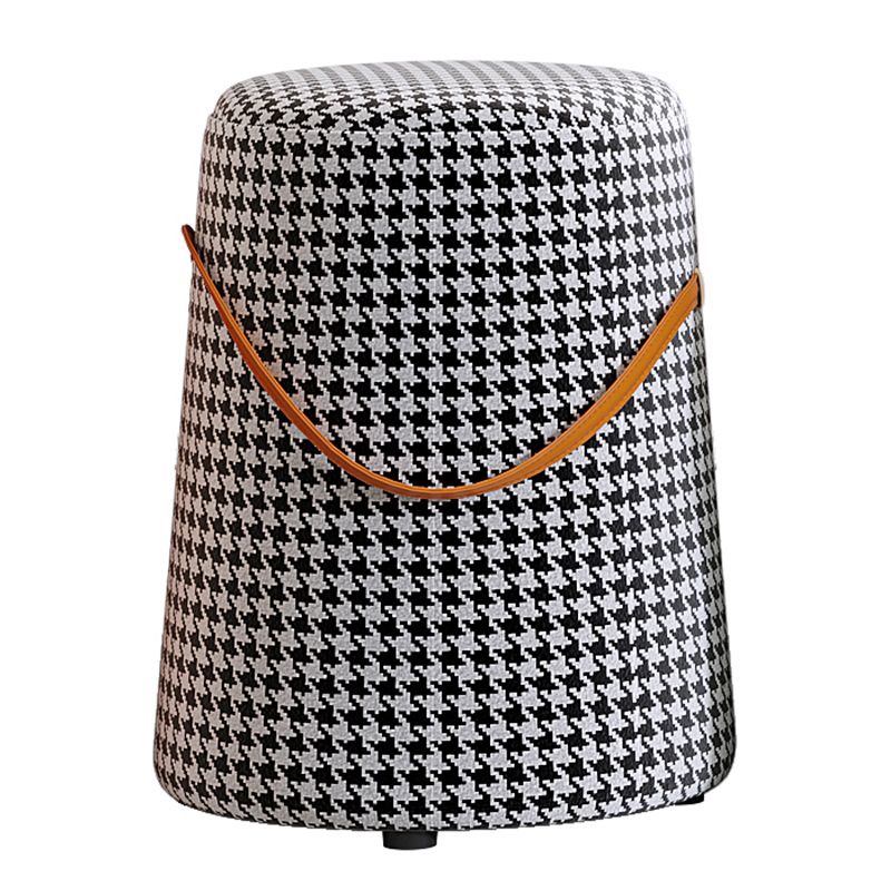 Upholstered Modern Pouf Ottoman Fabric Whole Colored Portable Round Ottoman Clearhalo 'furn' 'furn_ottomans_poufs' 'Furniture' 'Living Room Furniture' 'Ottomans & Poufs' 'ottomans_poufs' 1200x1200_4fe62422-2ec6-43df-9ba7-dd76d8509d53