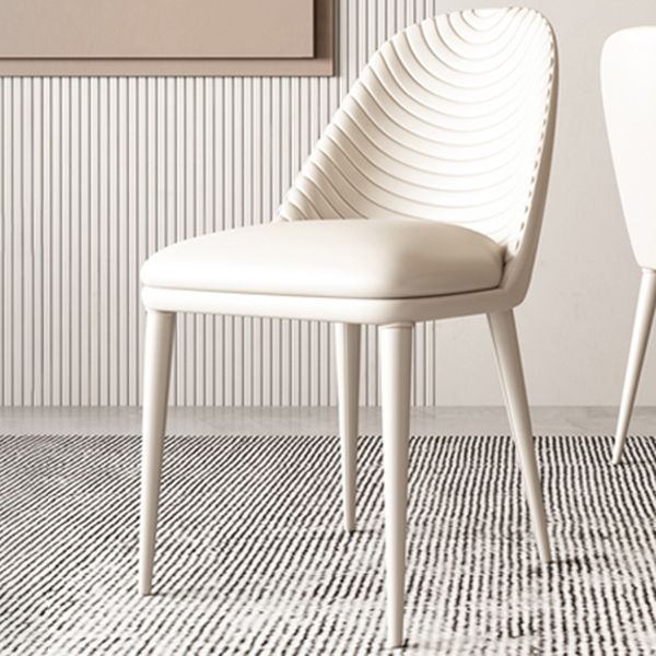 Modern Leatherwear Dining Table Set 1/4/5/7 Pieces Dinette Set with White Sintered Stone