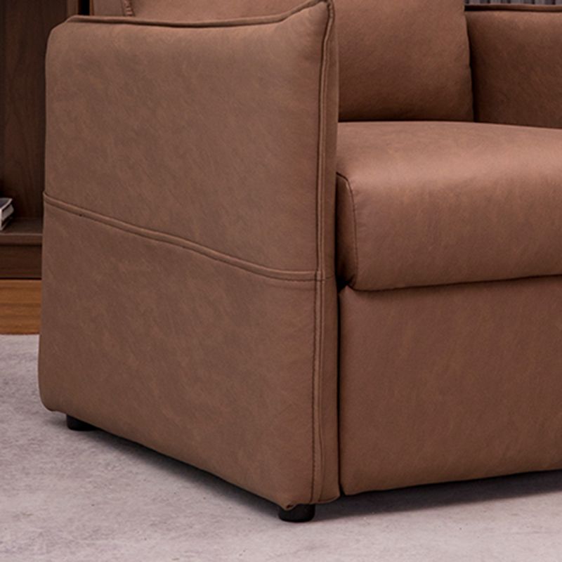 Fauteuil inclinable de couleur unie moderne 40.55 "H fauteuil inclinable avec repose-pieds