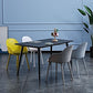 Contemporary Plastic Restaurant Arm Chair Matte Finish Solid Back Dining Chair (Set of 4) Clearhalo ' kitchen&dining_furn' 'Dining Chairs' 'Dining Tables & Seating' 'dining_chair' 'Furniture' 'furniture_dining_chair' 'Kitchen & Dining Furniture' 'kitchen' 1200x1200_4feabc87-2f05-4e17-903c-13c260d9548b