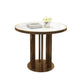 Modern Sintered Stone Dining RoomSet with Round Table and Metal Base Dining Table Furniture Clearhalo 'Dining Room Sets' 'Dining Tables & Seating' 'dining_room_set' 'furn' 'furn_dining_room_set' 'Furniture' 'furniture_dining_room_set' 'Kitchen & Dining Furniture' 'kitchen&dining_furn' 'kitchen' 1200x1200_4feae7b7-b7da-4acb-930a-6bada4d6465a