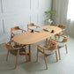 Modern Style Oval Office Desk Wood Wood Writing Writing Desk for Home
