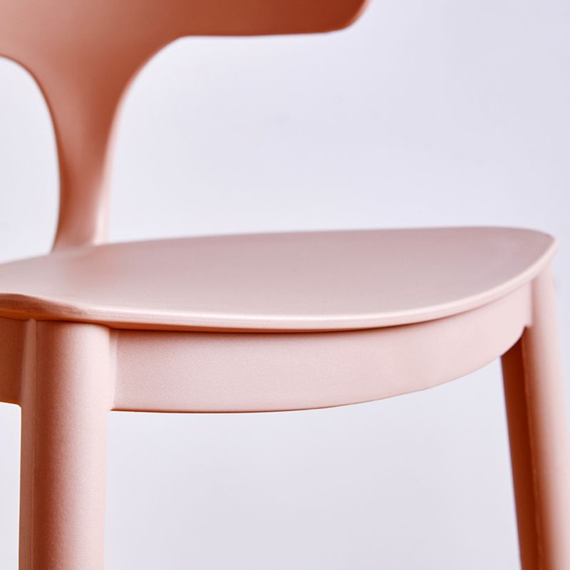 Scandinavian Style PP Bar-stool Square Seat Counter Chair for Kitchen Bar Clearhalo 'Bar Furniture' 'Bar Stools' 'bar_stools' 'furn' 'furn_bar_stools' 'furniture_bar_stools' 'Kitchen & Dining Furniture' 'kitchen&dining_furn' 'kitchen' 'kitchen_furn' Furniture' 1200x1200_4fefc7cb-659a-4798-88ae-31075ef83da9