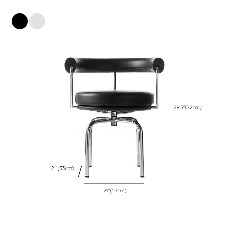 Modern Arm Dining Chair Upholstered Open Back Dining Chair for Dining Room Clearhalo 'Dining Chairs' 'Dining Tables & Seating' 'dining_chair' 'furn' 'furn_dining_chair' 'Furniture' 'Kitchen & Dining Furniture' 1200x1200_4ff0c80a-54ca-4a8e-92cc-ae95c6651473