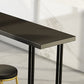 Modern Rectangle Bar Counter Table Wood Bar Counter Table with Metal Legs Clearhalo 'Bar Furniture' 'Bar Tables' 'bar_tables' 'furn' 'furn_bar_tables' 'Furniture' 'Kitchen & Dining Furniture' 1200x1200_4ff23ef8-47df-44d0-a69e-e9b29bc6ab6c