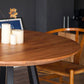Table à manger ronde en bois massif, Style Simple, pour la cuisine de la maison