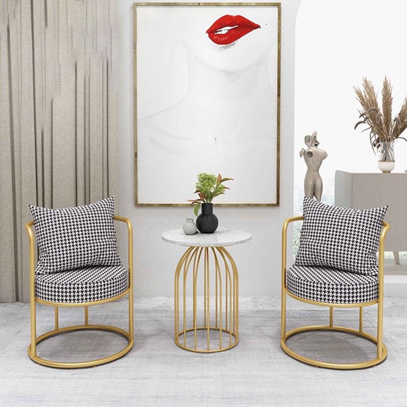 Glam Metal Dining Room Chair Open Back Dining Side Chair for Restaurant Use Clearhalo 'Dining Chairs' 'Dining Tables & Seating' 'dining_chair' 'furn' 'furn_dining_chair' 'Furniture' 'Kitchen & Dining Furniture' 1200x1200_4ff48d44-ee2e-43c9-9045-52ee602a049e
