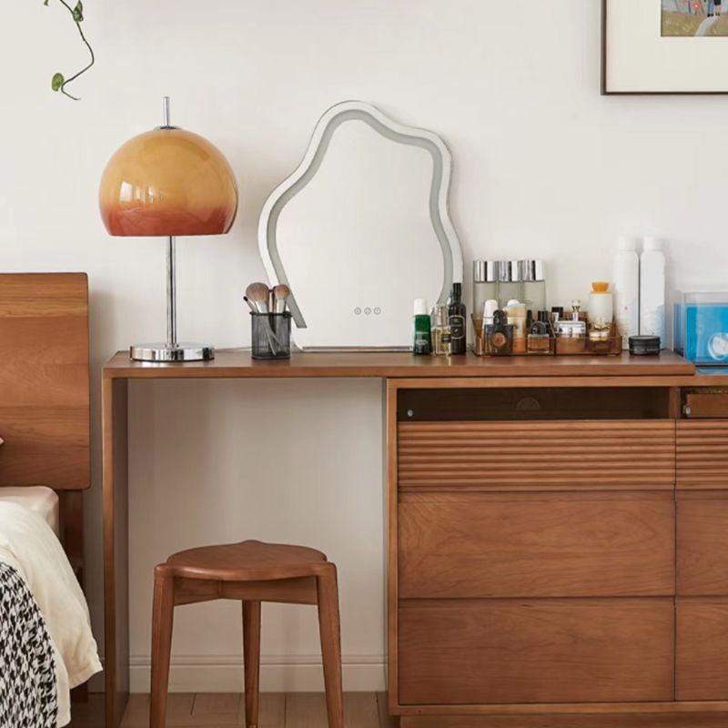 Legno scandinavo marrone massimo con tavolo da toeletta per vanità camera da letto del cassetto