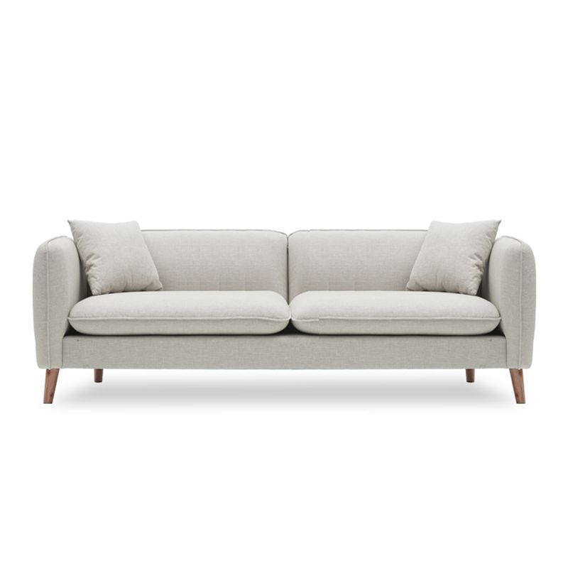 Linen Modern Sofa Square Arm 30"W Cushions Sofa for Living Room Clearhalo 'furn' 'furn_sofas' 'Furniture' 'furniture_sofas' 'kitchen' 'kitchen_sofas' 'Living Room Furniture' 'Sofa' 'sofas' 1200x1200_4ff89f4b-4b42-4428-95c5-2fde2a89e5dc