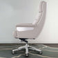 Executive Swivel stoel met stalen frame moderne computerstoel met wielen