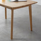 Oak Solid Wood Dining Table Modern Rectangle Dining Table in Natural