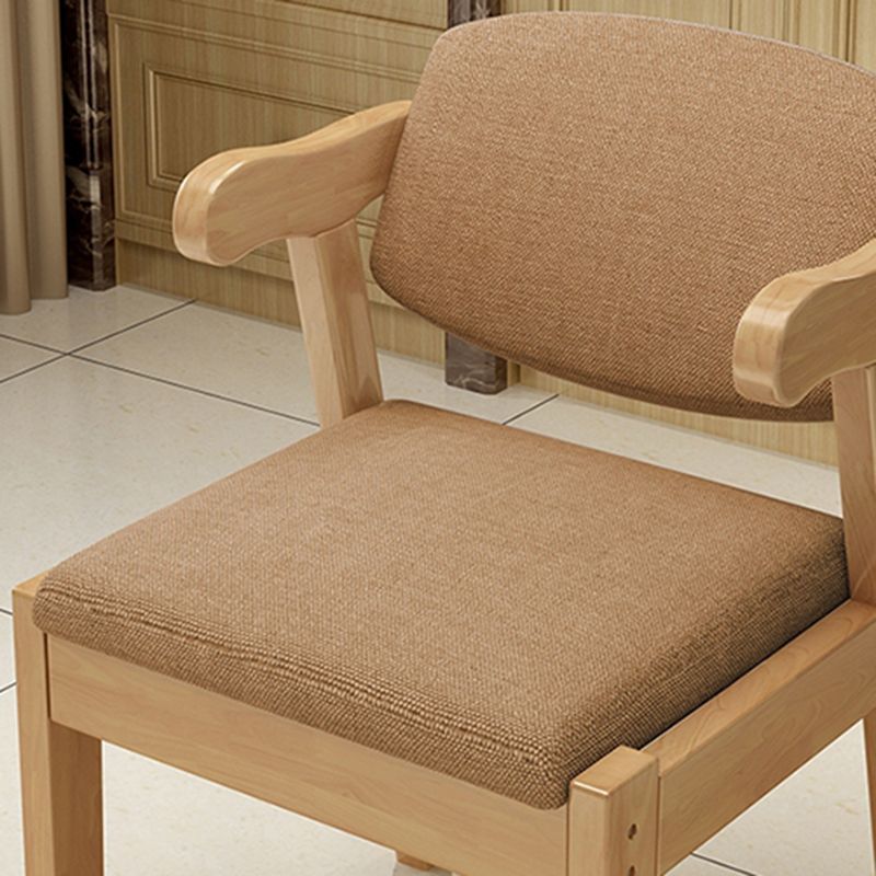 Wood Side Dining Chairs Modern Style Indoor-Outdoor Side Chair Clearhalo 'Dining Chairs' 'Dining Tables & Seating' 'dining_chair' 'furn' 'furn_dining_chair' 'Furniture' 'Kitchen & Dining Furniture' 1200x1200_50074e82-8f3d-4ebe-aee0-40aed6f425ee
