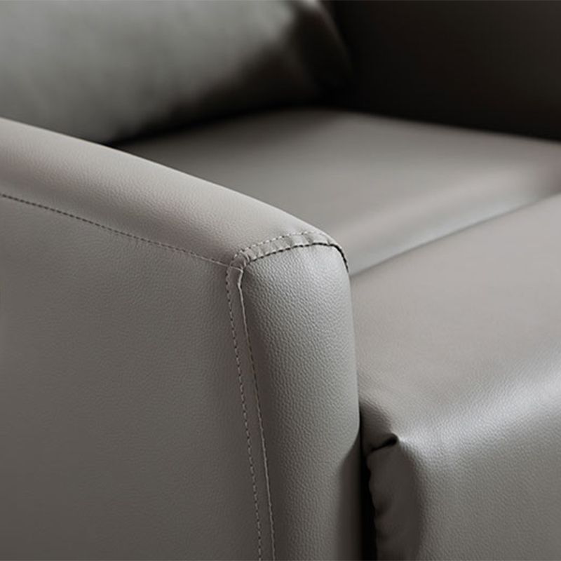 Fauteuil inclinable chaise pivotante manuel de couleur solide en métal manuel push botton