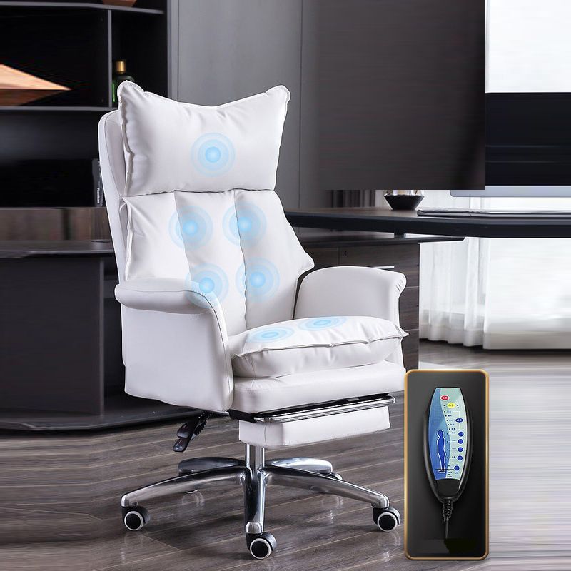 Sedia da task imbottita con armi imbottite moderna sedia da ufficio con ruote