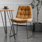 Contemporary Style Kitchen Chairs Dining Armless Side Chair with Metal Legs Clearhalo ' kitchen&dining_furn' 'Dining Chairs' 'Dining Tables & Seating' 'dining_chair' 'furn' 'furn_dining_chair' 'Furniture' 'furniture_dining_chair' 'Kitchen & Dining Furniture' 'kitchen' 1200x1200_5017d442-8d27-43f7-b57f-25485404fb2e