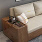 31" Wide Contemporary Sleeper Sofa Futon Leather Storage Sleeper Sofa
