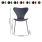 Modern Design Armless Side Chairs Solid Back Linen Fabric Dining Chairs Clearhalo ' kitchen&dining_furn' 'Dining Chairs' 'Dining Tables & Seating' 'dining_chair' 'furn' 'furn_dining_chair' 'Furniture' 'furniture_dining_chair' 'Kitchen & Dining Furniture' 'kitchen' 1200x1200_501d598e-c763-4877-866f-db06b3488e76