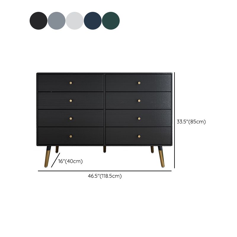 Glam Storage Chest Dresser Horizontal Storage Chest with Drawers Clearhalo 'Bedroom Furniture' 'Dressers & Chests' 'dressers_chests' 'furn' 'furn_dressers_chests' 'Furniture' 1200x1200_501f4fd3-8171-4bab-9894-4dee48ab472b