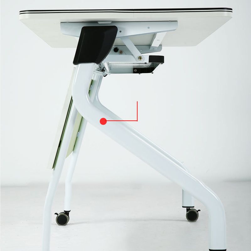 Scrivania rettangolare contemporanea scrivania in legno con le gambe