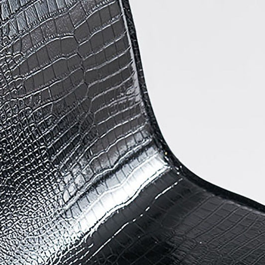 Contemporary Faux Leather Dining Chairs Upholstered Side Armless Chairs Clearhalo ' kitchen&dining_furn' 'Dining Chairs' 'Dining Tables & Seating' 'dining_chair' 'furn' 'furn_dining_chair' 'Furniture' 'furniture_dining_chair' 'Kitchen & Dining Furniture' 'kitchen' 1200x1200_502fa560-2790-40b8-bdda-fe784285535a