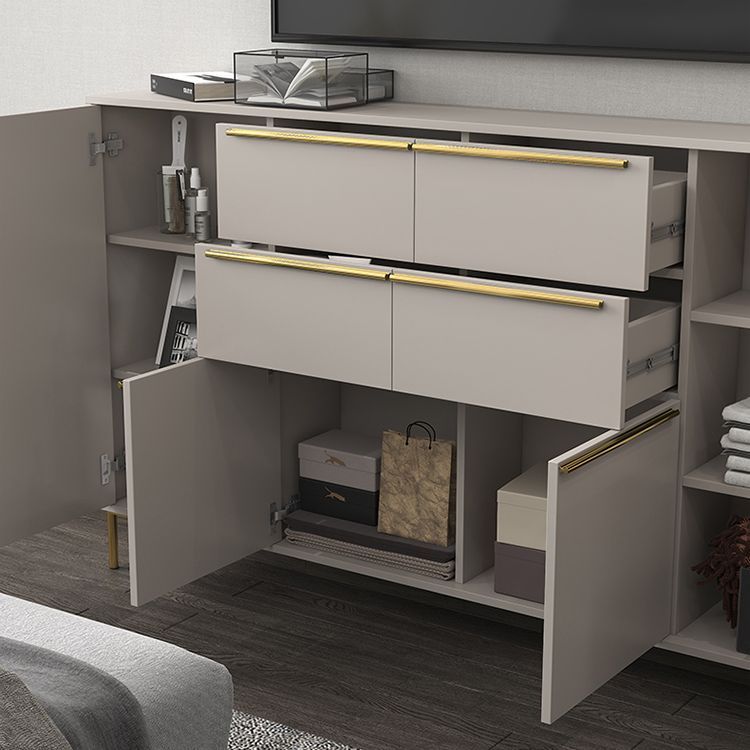 Télépulation de rangement ci-joint de luxe Cabinet télévisé en bois en bois