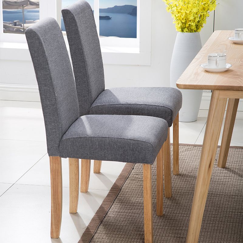 Contemporary Home Side Chair Parsons Back Upholstered Wood Dining Room Chair Clearhalo ' kitchen&dining_furn' 'Dining Chairs' 'Dining Tables & Seating' 'dining_chair' 'furn' 'furn_dining_chair' 'Furniture' 'furniture_dining_chair' 'Kitchen & Dining Furniture' 'kitchen' 1200x1200_50337b06-db53-446b-a25f-817f34f7a269