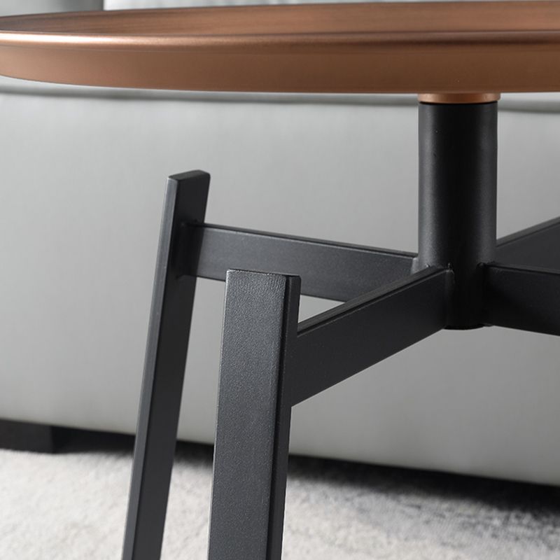 Tavolo da tavolo da cortile a 4 gambe tavolo vassoio laterale per soggiorno