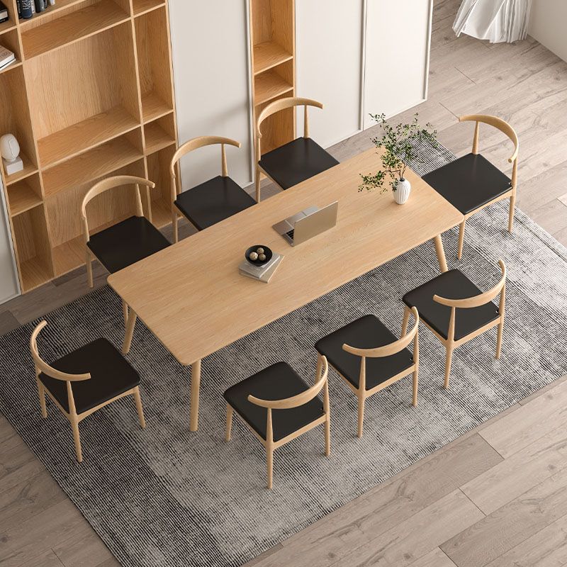 Scrivania moderna semplice moderna rettangolare desk rettangolare in naturale