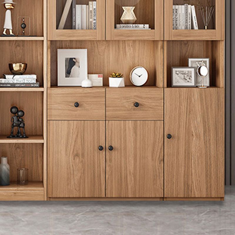 Solid Wood Bookcase Contemporary Style Bookshelf for Home Office Study Room Clearhalo 'Bookcases' 'furn' 'furn_bookcases' 'Furniture' 'Office Furniture' 1200x1200_50372bb2-2d8f-4221-9444-8183bd9f70d6