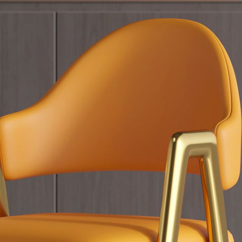 Glam Style Arm Chair 19.3" Wide Open Back Dining Side Chair Set Clearhalo 'Dining Chairs' 'Dining Tables & Seating' 'dining_chair' 'furn' 'furn_dining_chair' 'Furniture' 'Kitchen & Dining Furniture' 1200x1200_5039530b-ab16-4c87-9de0-f077d24a05c1