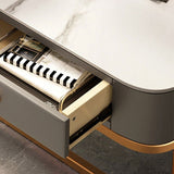 Slate Coffee Table Square 2 Nesting Coffee Table Set for Living Room Clearhalo 'Coffee & Accent Tables' 'Coffee Tables' 'coffee_tables' 'furn' 'furn_coffee_tables' 'Furniture' 'Living Room Furniture' 1200x1200_503a56c4-e55e-46a0-96fa-33257ba67d74