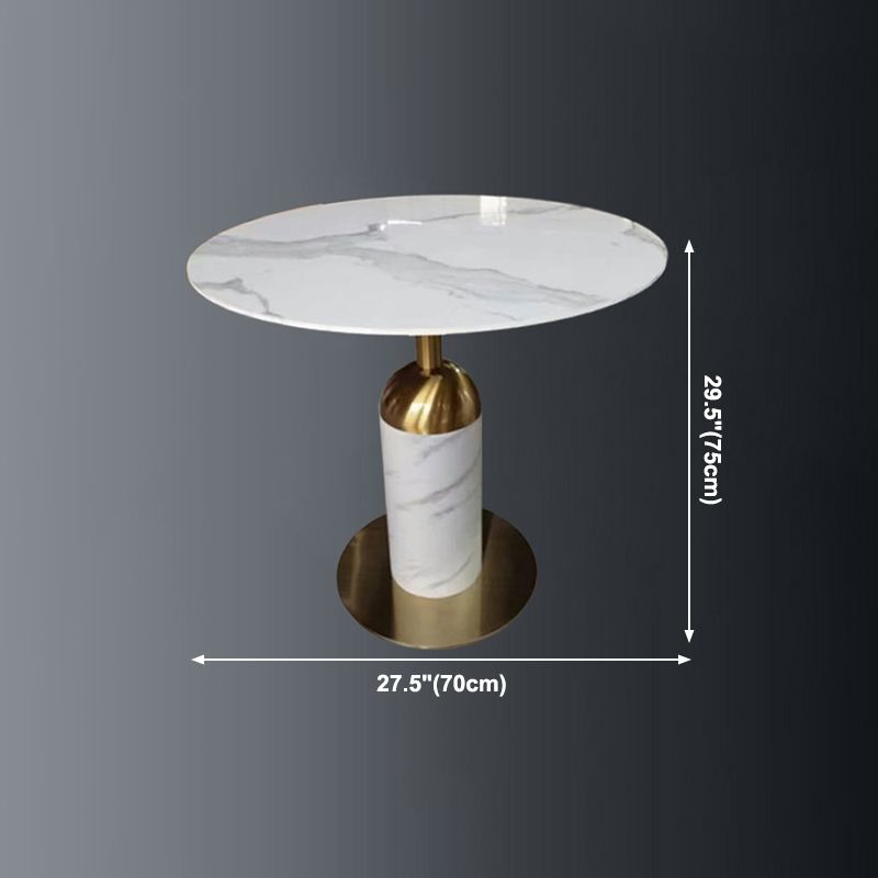 Metal Traditional Luxury Dining Table Sintered Stone Dining Table with Pedestal Clearhalo ' dining_table' 'Dining Tables & Seating' 'Dining Tables' 'furn' 'furn_dining_table' 'Furniture' 'furniture_dining_table' 'Kitchen & Dining Furniture' 'kitchen&dining_furn' 'kitchen' 'kitchen_dining_table' 1200x1200_503cae90-4bbd-4822-bd91-a9f087c4e853